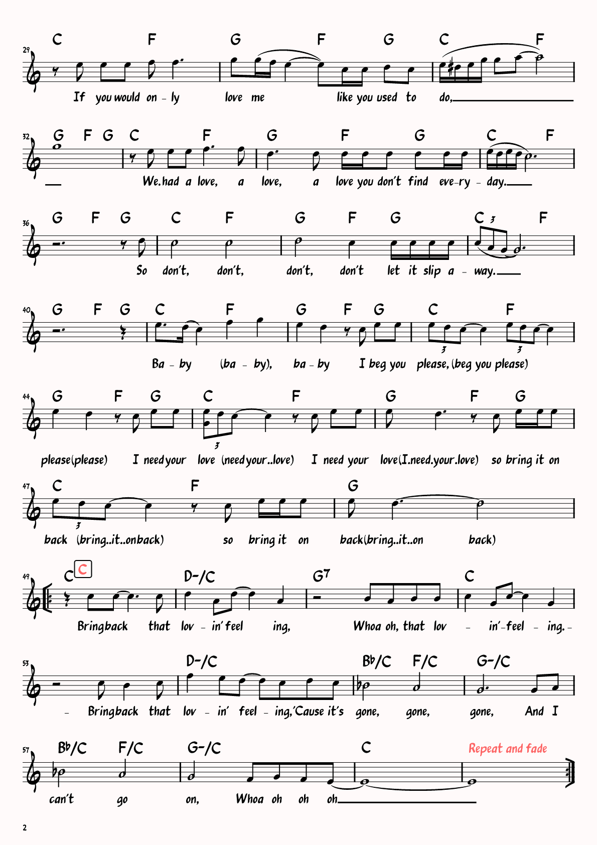 Sheet Music